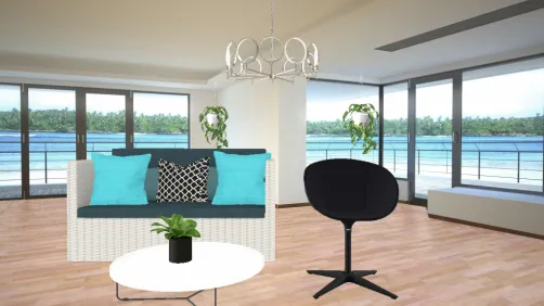 Beach living room