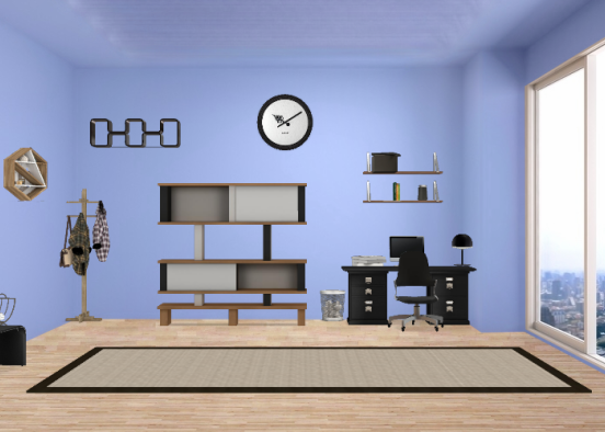 Mikas room Design Rendering