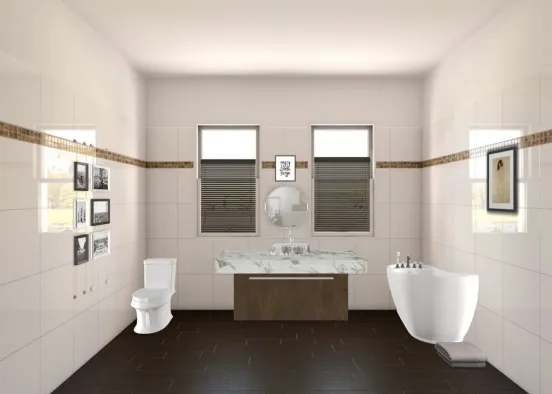 restroom Design Rendering