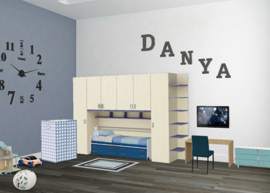 Детская комната для Дани))) Design Rendering