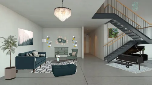 Elegance with a touch of tosca