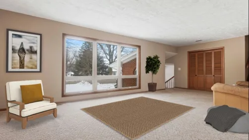 303 E Roosevelt Living Room
