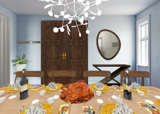 Thanksgiving day🍂 Design Rendering