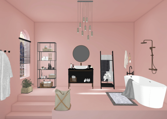 Pink Design Rendering