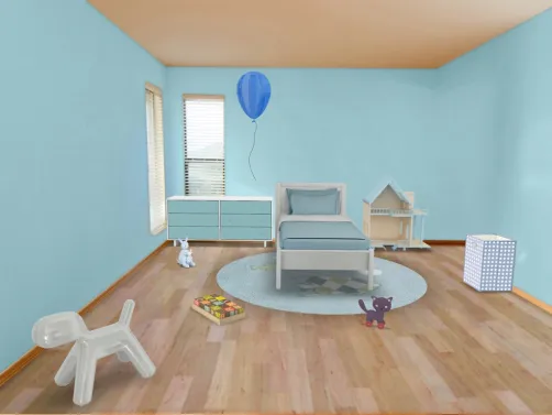 A toddler girl Bedroom 