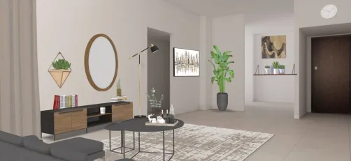 minimalist living room