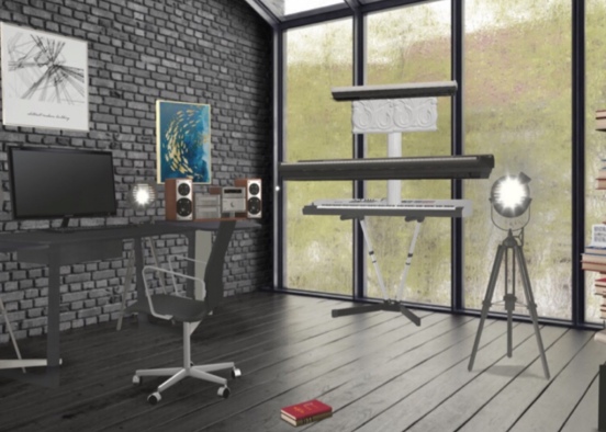 welcome to my office Design Rendering
