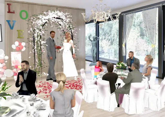 Wedding 👰💒💍 Design Rendering
