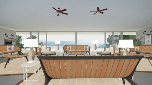 Resort  hotel lobby  