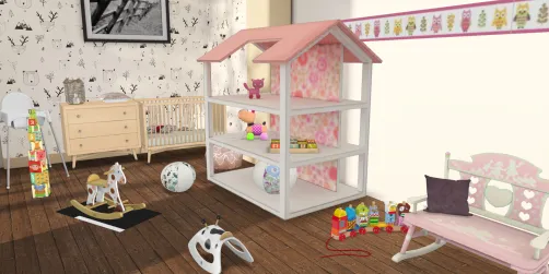 Chambre bébé fille