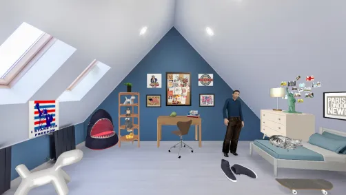 Chambre adolescent garçon