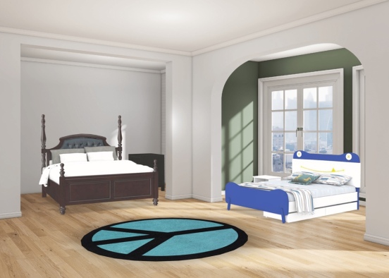 bedroom bash Design Rendering