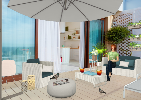 Relax in terrazza Design Rendering