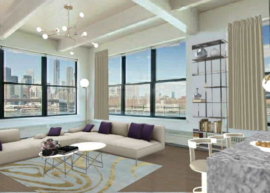 NYC apartment  Design Rendering