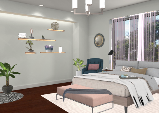 Curtains and all Design Rendering