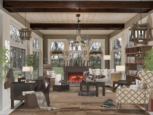 Library Room  in the Forest...by Kymphotog 