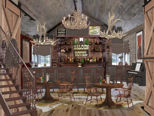 Gentlemen Jacks’ Saloon Re-Imagined...by Kymphotog 