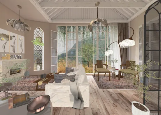 # livingroom room…by Kymphotog  Renderização de Design