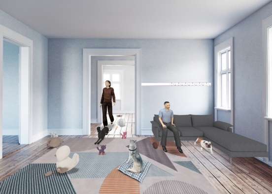 doggy day care  Design Rendering