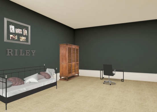 Riley’s room Design Rendering