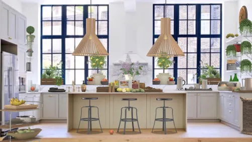 French country Style Kitchen 