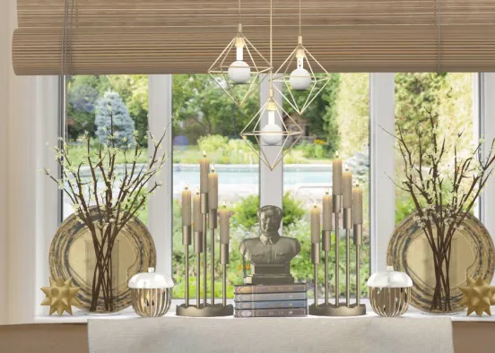Window Homestyling, Golden Dream Style Design Rendering