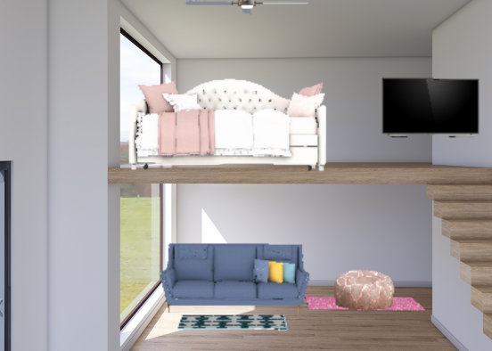 loft room Design Rendering