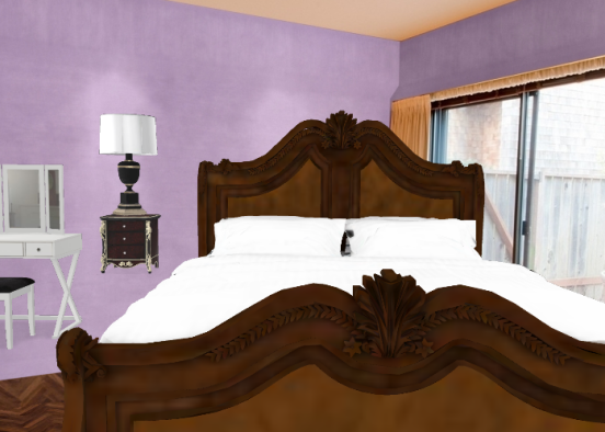 Sandy's bedroom  Design Rendering