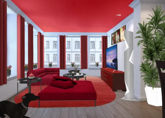 Red Passion!  Design Rendering