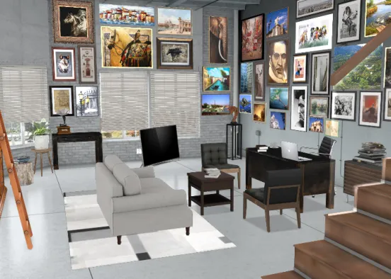 Lux Office Room.📝✍⭐ Design Rendering