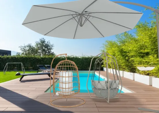 pool area Design Rendering