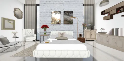 Quarto clean moderno