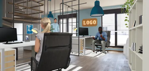 Open office to people