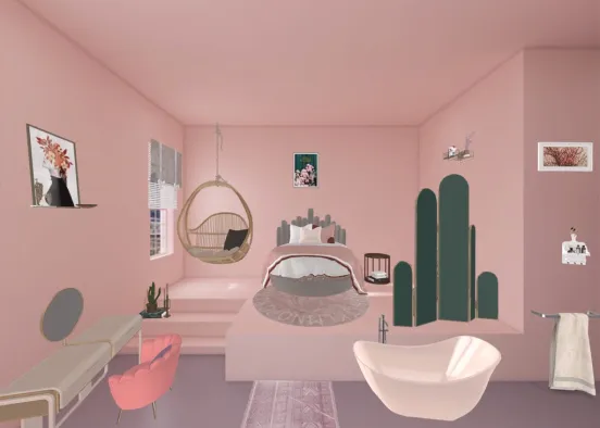 girl room 🥰 Design Rendering