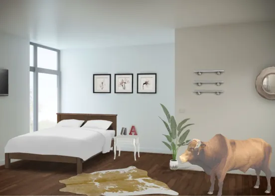 cow room Design Rendering