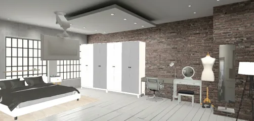 Habitación doble moderna