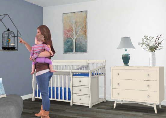 Baby room ❤ Design Rendering