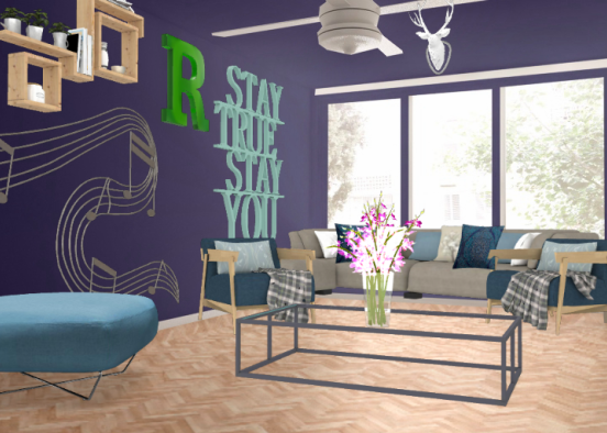 Stay true stay you Design Rendering