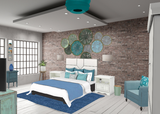 By the sea room Design Rendering