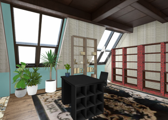Study Room by my dad Design Rendering