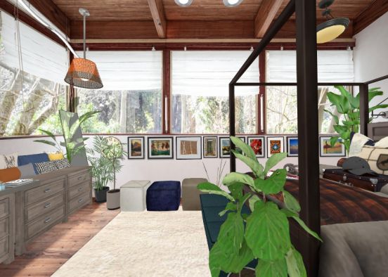 Cottage in the woods Design Rendering