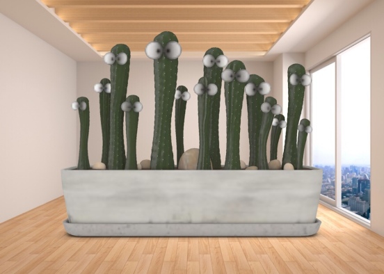 le cactus !.!.! Design Rendering