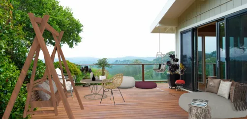4. Terraza para recibir invitados