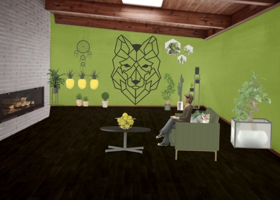 wolf room Design Rendering