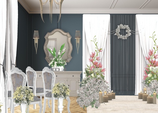 Wedding Interior Design Rendering