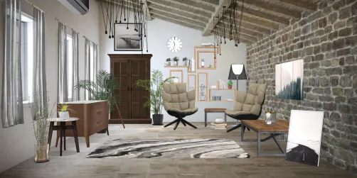 Peaceful Living Room 
