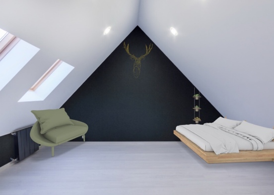 slaapkamer Design Rendering