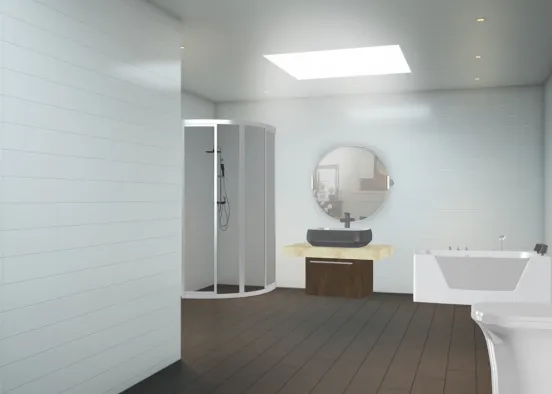 salle de bain  Design Rendering
