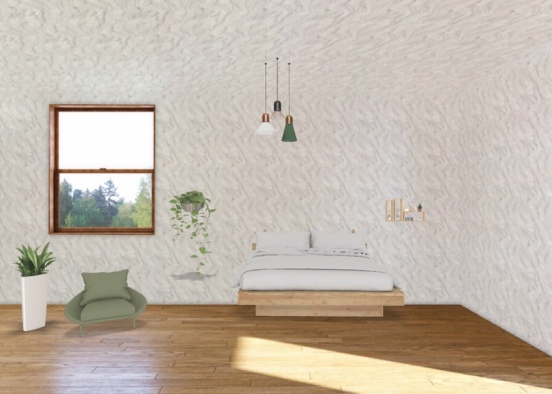 Chambre spacieuse  Design Rendering