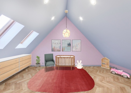 babyroom Design Rendering